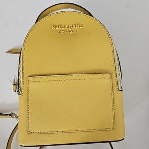 Kate Spade Yellow Mini Backpack